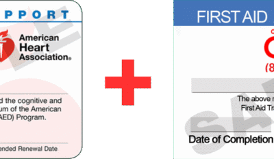 CPR and First Aid class training image